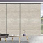 Add a stylish window treatment with panel blinds