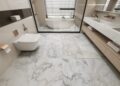 Calacatta Oliva marble defines modern luxury with natural character